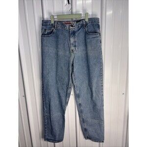 Vintage American Eagle Outfitters Authentic Mountain Blue Jeans Size 36/30 EUC